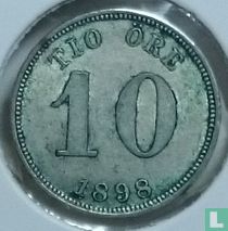 Schweden 10 Öre 1898