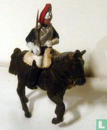 Blue Horse Guard te paard