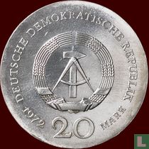 DDR 20 mark 1972 "500th anniversary Birth of Lucas Cranach"