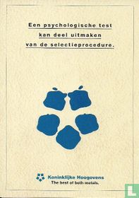 A000599 - Koninklijke Hoogovens "Een psychologische test..."