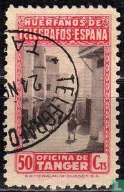 Telegraph stamp