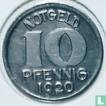 Halle 10 pfennig 1920