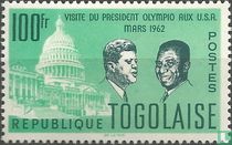 Besuchen Präsident Olympio nach USA