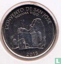 Panama ½ balboa 2015 "Convent of San José"
