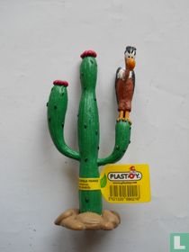 Cactus avec vautour