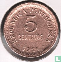 Portugal 5 centavos 1921