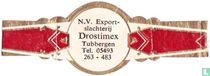 N.V. Exportslachterij Drostimex Tubbergen Tel. 05493 263-483