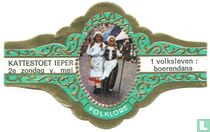 Kattenstoet Ypres (Folklore) bagues de cigares catalogue