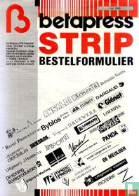 Stripbestelformulier - mei 1986