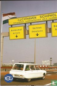 Entree naar Schiphol eind jaren '70.