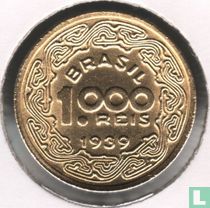 Brazilië 1000 réis 1939