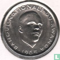 Rwanda 1 franc 1965 acheter