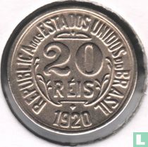 Brasilien 20 Réis 1920 (Typ 1)