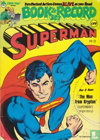 Superman Book & Record Set - The Man From Krypton