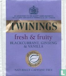 Blackcurrant, Ginseng & Vanilla 