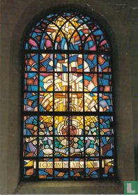 Glas in Lood Raam, Herv. Kerk Zevenaar