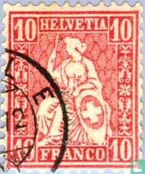 Seated Helvetia