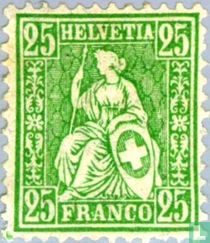 Seated Helvetia