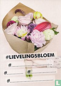 B160167 - Bloemenbureau "#Lievelingsbloem"