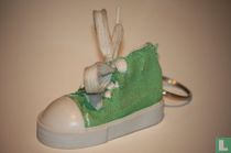 Groene sportschoen