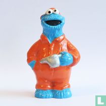 Cookie Monster as a mechanic