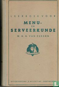 Leerboek voor menu- en serveerkunde