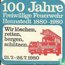 100 Jahre Freiwillige Feuerwehr Hennstedt 1880-1980