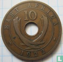 Afrique de l'Est 10 cents 1922 