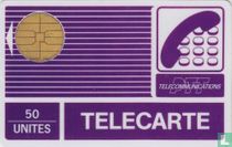 Télécarte 50 unités