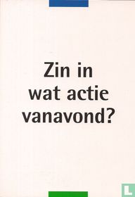 1702b - Nokia 3330 "Zin in wat actie vanavond?"