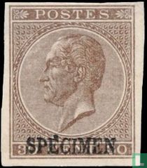 King Leopold I in profile 