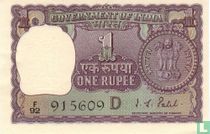 Indien 1 Rupie (D)