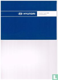 Hyundai prijslijst
