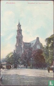 Amsterdam  Westerkerk met Raadhuisstraat
