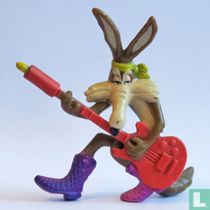 Wile E. Coyote à la guitare  