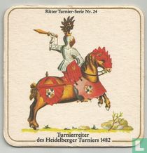 24 Turnierreiter des Heidelberger Turniers 1482