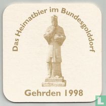 Das Heimatbier im Bundesgolddorf