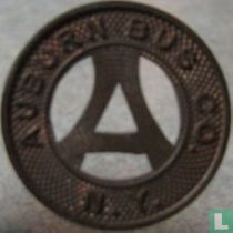 USA - Auburn, NY  Bus Co. Token  1950s