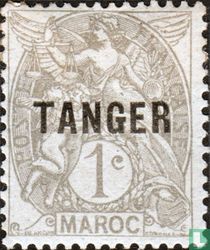 Allegory, with overprint