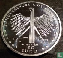 Duitsland 20 euro 2016 "125th anniversary of the birth of Otto Dix"