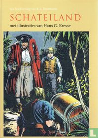 Een boekverslag van R.L. Stevensons Schateiland met illustraties van Hans G. Kresse