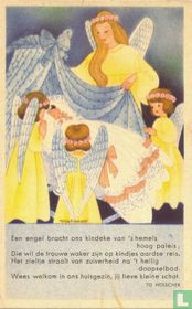 Een engel bracht ons kindeke van 's-hemels hoog paleis (Miriam)