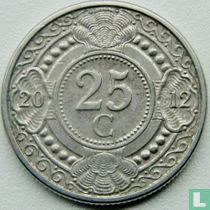Antilles néerlandaises 25 cent 2012