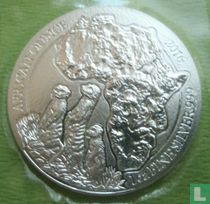 Rwanda 50 francs 2016 (kleurloos - zonder privy merk) "Meerkat"