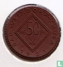 Bad Weixdorf-Lausa 50 pfennig 1921