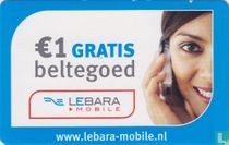 € 1 gratis beltegoed