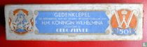 Commemorative clapper Wilhelmina, government anniversary 50 years