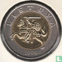 Lithuania 5 litai 1999