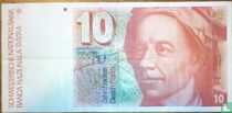 Suisse - 10 Fr. - 1986