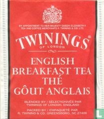 English Breakfast Tea  Thé Gôut Anglais